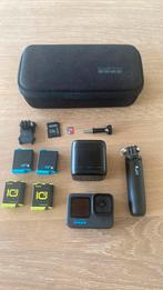 Gopro Hero 10 + 4 batterijen (incl oplaadcase), Audio, Tv en Foto, Actiecamera's, Ophalen of Verzenden, Zo goed als nieuw, GoPro