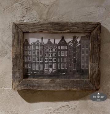 Oud houten truckwood fotolijst M foto stoer sober landelijk beschikbaar voor biedingen