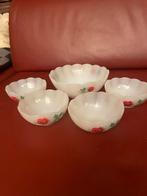 Arcopal Schalen Set - Vintage Roos Design, Gebruikt, Ophalen of Verzenden, Overige stijlen, Glas