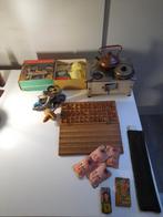 Vintage oud speelgoed koffiefilter keukentje letterbak etc., Ophalen of Verzenden, Gebruikt
