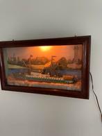 Antiek 3D lichtbak boot “de hoop”, Ophalen