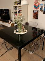 Ikea Eettafel met 4 Stoelen, Huis en Inrichting, Ophalen, Gebruikt, 100 tot 150 cm, Vierkant