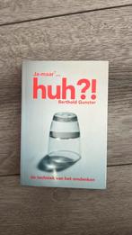 Berthold Gunster - Huh?!, Ophalen of Verzenden, Berthold Gunster, Ontwikkelingspsychologie, Zo goed als nieuw