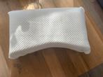 Natuurrubber hoofdkussen, Lana, 14cm., Huis en Inrichting, Slaapkamer | Beddengoed, Eenpersoons, Wit, Ophalen of Verzenden, Zo goed als nieuw