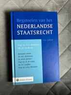 Beginselen van het Nederlandse staatsrecht - 19e druk, Boeken, Ophalen of Verzenden, Nieuw, Sociale wetenschap