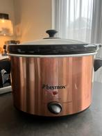 Bestron Slowcooker rose/ koper, zo goed als nieuw!, Ophalen, Timer, Zo goed als nieuw