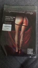 Hold up kousen one size, Ophalen of Verzenden, Nieuw, Zwart, Panty