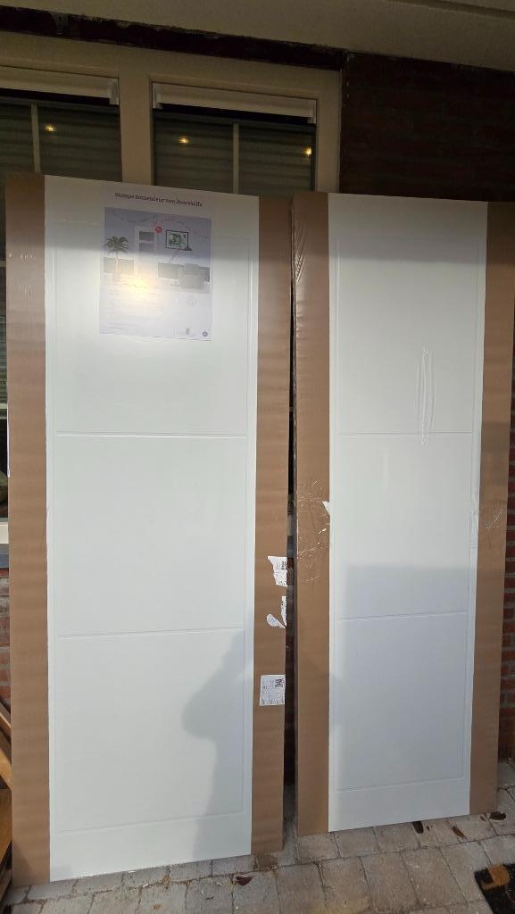 nieuw binnendeuren, Doe-het-zelf en Verbouw, Deuren en Horren, Nieuw, Binnendeur, 200 tot 215 cm, Minder dan 80 cm, Hout, Ophalen