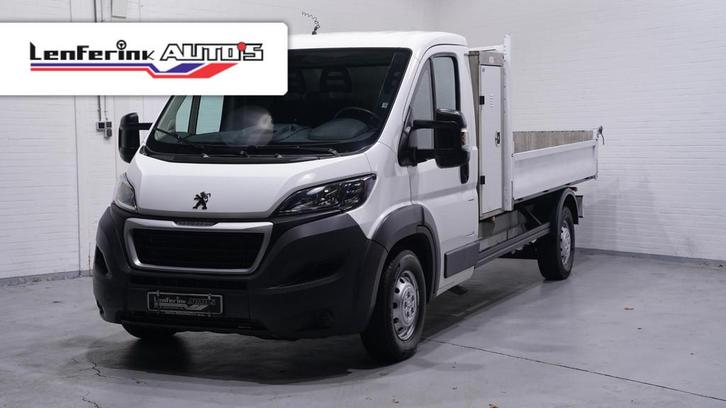Peugeot Boxer 2.0 HDI 163 pk Kipper LxBxH 310x201x30 cm Airc, Auto's, Bestelauto's, Bedrijf, Te koop, ABS, Airconditioning, Alarm