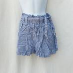 Gave korte broek, gestreept, Elastieken taille. Mt S.Only, Kort, Blauw, ., Ophalen of Verzenden