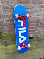 Fila skateboard blauw-wit-rood, Sport en Fitness, Ophalen, Gebruikt, Skateboard