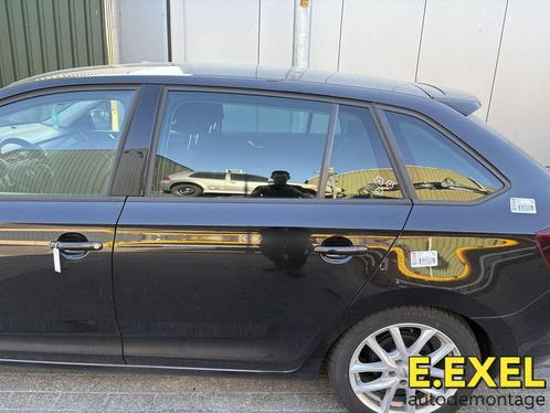 Deur links achter Skoda Rapid spaceback 2012-2019 LF9R, Auto-onderdelen, Carrosserie en Plaatwerk, Deur, Skoda, Achter, Links
