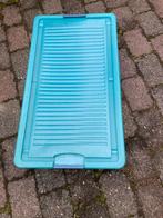 Plastic bak met deksel op wieltjes, onder het bed, 40 tot 60 cm, Minder dan 35 cm, Zo goed als nieuw, 75 tot 100 cm