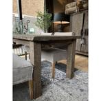 stoere OLD FARM eettafels, al vanaf 160 cm op voorraad, Teakhout, Nieuw, Vijf personen of meer, 150 tot 200 cm