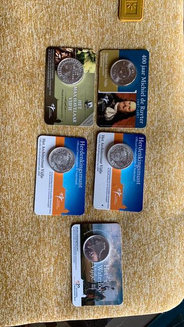 Coincard coin card vijfje michiel de ruyter waterloo max beschikbaar voor biedingen
