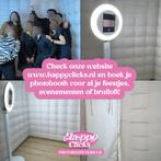 Photobooth met opblaasbare tent en gepersonaliseerde foto’s, Hobby en Vrije tijd, Feestartikelen | Verhuur, Nieuw, Ophalen of Verzenden