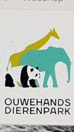 Ouwehands dierenpark in Rhenen 4 e-tickets, Tickets en Kaartjes, Drie personen of meer, Ticket of Toegangskaart