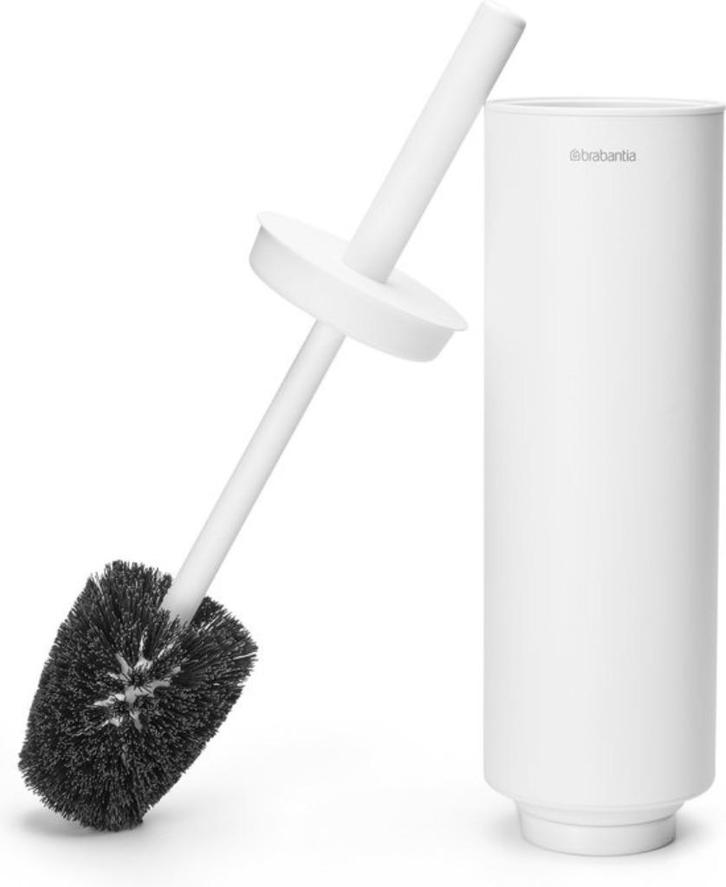 Brabantia MindSet WC Borstel met houder, Huis en Inrichting, Badkamer | Badtextiel en Accessoires, Nieuw, Wit, Ophalen of Verzenden
