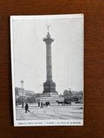 Ansichtkaart Paris La Place de la Bastille Frankrijk, Frankrijk, Gelopen, Ophalen of Verzenden