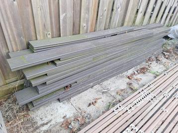 Kunststof Vlonderplanken Composiet  beschikbaar voor biedingen