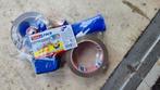 Plakband roller incl. 2 rollen plakband, Ophalen of Verzenden, Nieuw, Materiaal