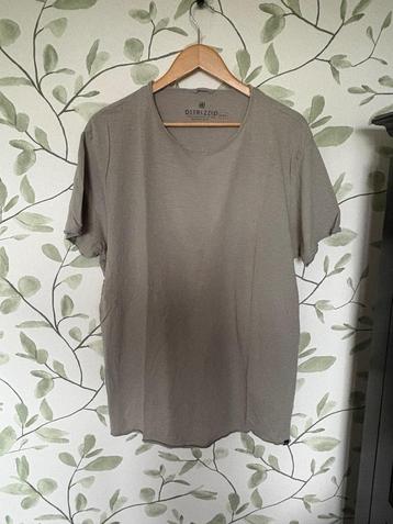 Dstrezzed beige grijs t-shirt XXL beschikbaar voor biedingen