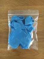 Ballonnen hartvorm blauw - 10 st | geboorte - verjaardag, Ophalen of Verzenden, Nieuw, Versiering