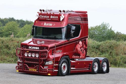 WSI VLASTUIN TORPEDO 6X2 TAG AXLE   CHRISTIAN SOLEEN, Hobby en Vrije tijd, Modelauto's | 1:50, Nieuw, Bus of Vrachtwagen, Wsi