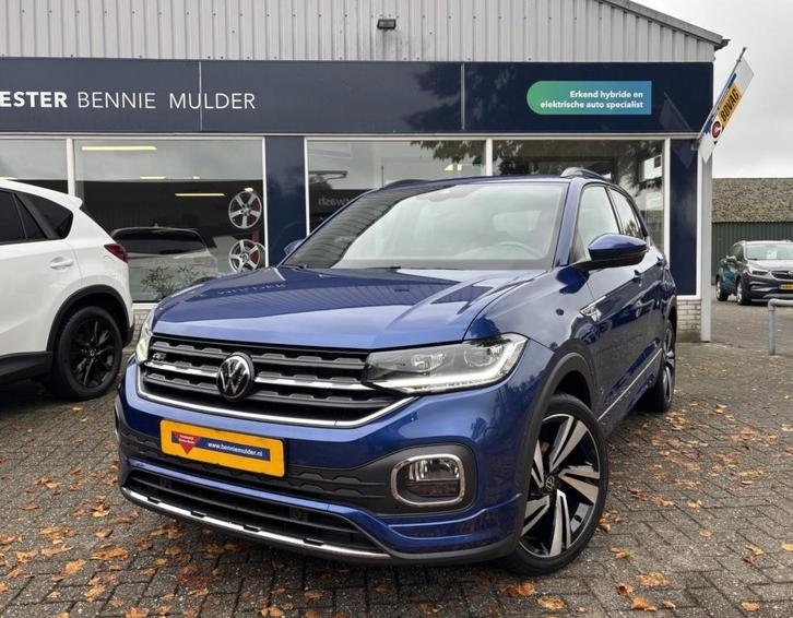 Volkswagen T-Cross 1.0 TSI R-Line DSG. AUT / CAMERA / LED, Auto's, Volkswagen, Bedrijf, T-Cross, ABS, Achteruitrijcamera, Airbags