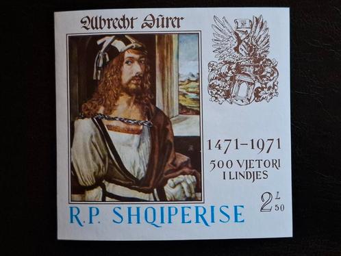 Albanië 1971 Albrecht Durer, Postzegels en Munten, Postzegels | Europa | Overig, Postfris, Overige landen, Ophalen of Verzenden