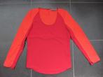 ZOI Women top rood oranje donkerrood lange mouw, XS, Kleding | Dames, Ophalen of Verzenden, Zo goed als nieuw, Maat 34 (XS) of kleiner