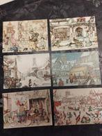 6 ongelopen ansichtkaarten Anton Pieck Kinderpostzegels, Verzamelen, Ansichtkaarten | Themakaarten, Ophalen, 1980 tot heden, Ongelopen