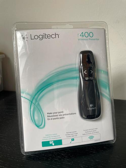 Logitech R400 Draadloze Presenter - Nieuw, Computers en Software, Presenters, Nieuw, Windows, Ophalen of Verzenden