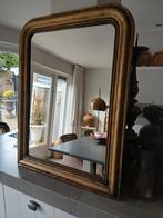 Stijlvolle Grote Antieke Franse Vergulde Spiegel, Antiek en Kunst, Antiek | Spiegels, Ophalen, Rechthoekig