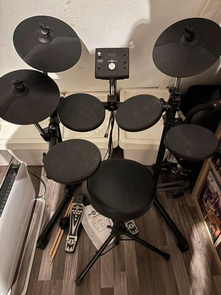 Elektronisch drumstel, Muziek en Instrumenten, Percussie, Zo goed als nieuw, Ophalen