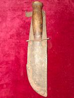 Vintage Mora mes K.J Eriksson met schede, Verzamelen, Ophalen of Verzenden