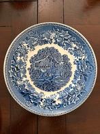 Blauwe bord Avon Cottage Staffordshire perfecte staat, Antiek en Kunst, Ophalen of Verzenden