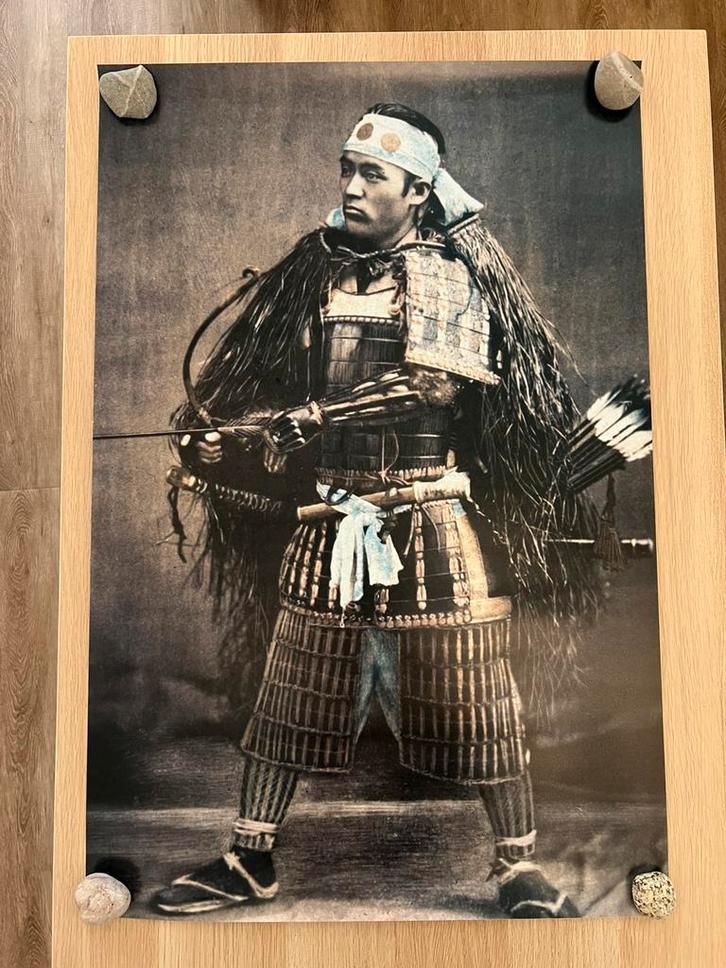 Poster Samoerai / Samurai (50x76cm), Verzamelen, Posters, Nieuw, Overige onderwerpen, A1 t/m A3, Rechthoekig Staand, Ophalen of Verzenden
