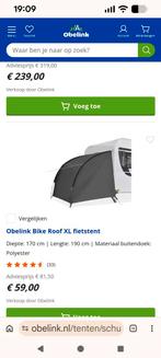 Fiets tent, Caravans en Kamperen, Tenten, Ophalen, Tot en met 2
