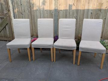 Henriksdal eetkamerstoelen (Ikea), 4 of 6 stuks
