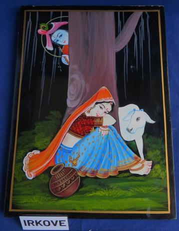 KUNSTWERK UIT INDIA * Vertederend * beschikbaar voor biedingen