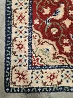 Vintage oosters wol Smyrna tapijt medallion 123x208cm, Gebruikt, 100 tot 150 cm, Vintage oosters Smyrna retro hype, Onbekend