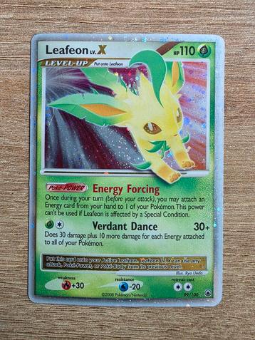 Leafeon LV.X - Diamond & Pearl - Pokémonkaart  beschikbaar voor biedingen