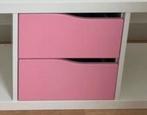 4 roze Kallax Lades, Ophalen, Gebruikt, 3 of 4 laden, Minder dan 100 cm