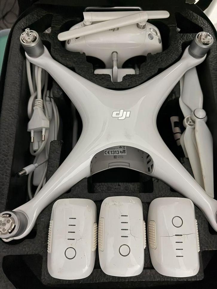 DJI Phantom 4 complete set, Audio, Tv en Foto, Drones, Gebruikt, Drone met camera, Ophalen of Verzenden