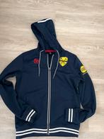 Sportvest van hockeyclub Alecto Leiderdorp maat S, 36, Ophalen of Verzenden, Zo goed als nieuw, Maat 36 (S), Blauw