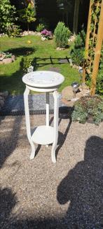 Leuk brocant plantentafeltje, Ophalen, Hout, 60 cm of meer
