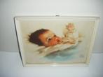 Vintage baby afbeelding,Bessy Pease,awakening,retro,izgst, Ophalen of Verzenden