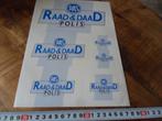 sticker DAS Raad & Daad Polis  Verzekeringen *, Ophalen, Zo goed als nieuw, Sticker
