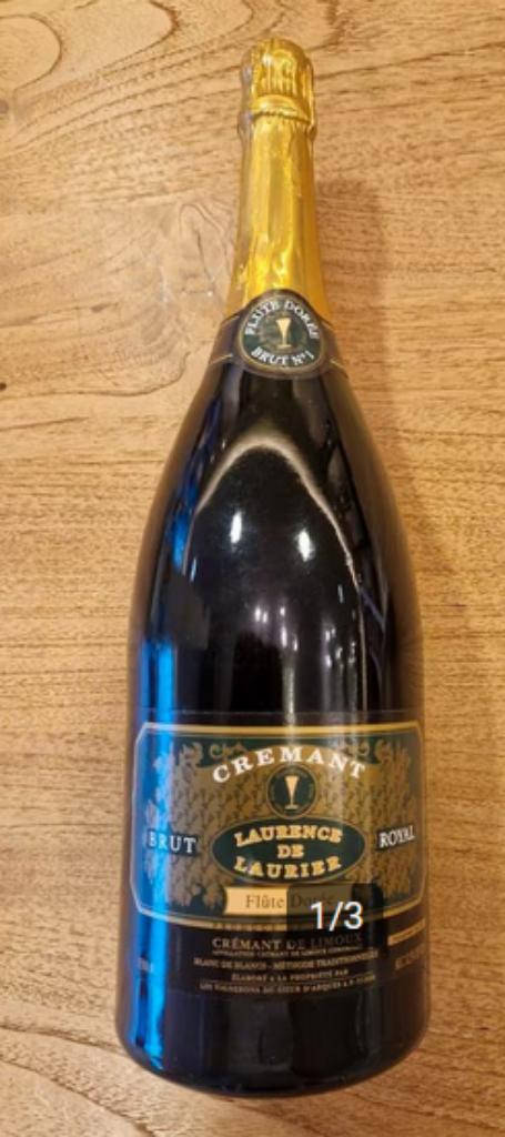 Cremant magnum (champagne) 1998 1.5 liter, Verzamelen, Wijnen, Nieuw, Champagne, Frankrijk, Vol, Ophalen of Verzenden